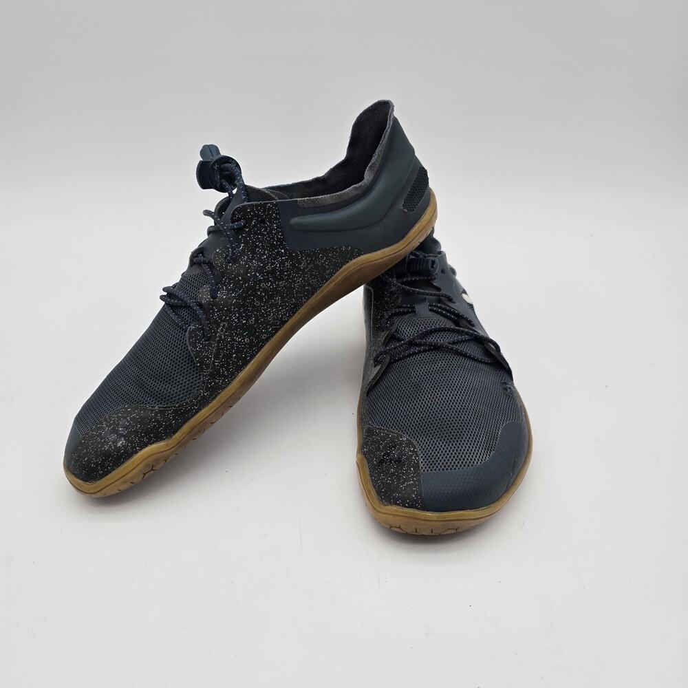 Vivo Barefoot Mens 40 7 Womens 9 Lace Up Shoes Primus Trail Running Blue
